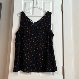 Woodland tank top
